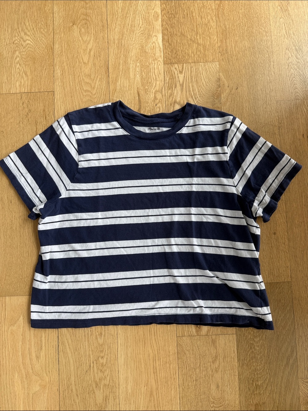 Madewell Boxy-Crop Tee